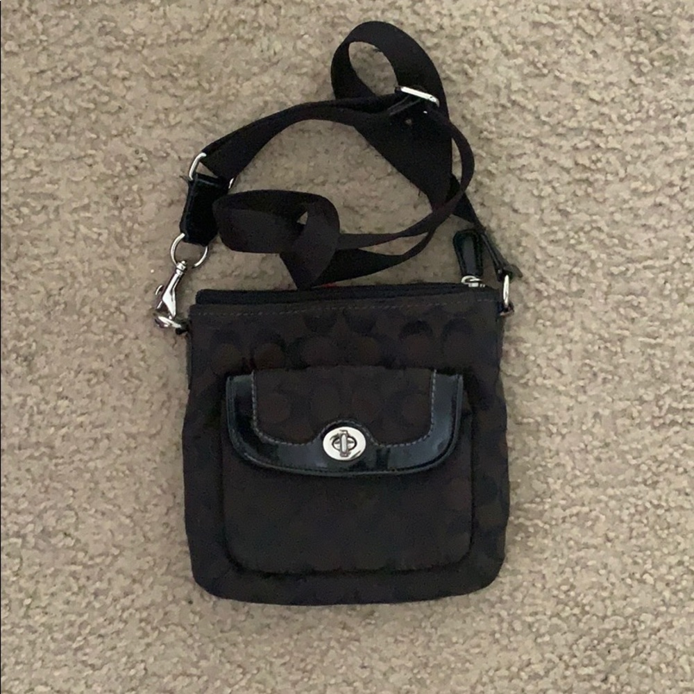 Black Coach Swingbag
